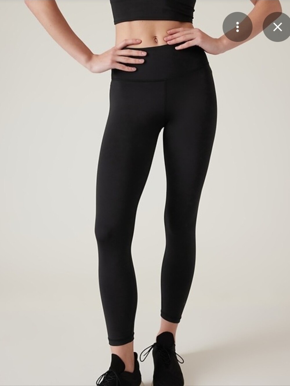 Athleta Elation Train 7/8 Tight Black L